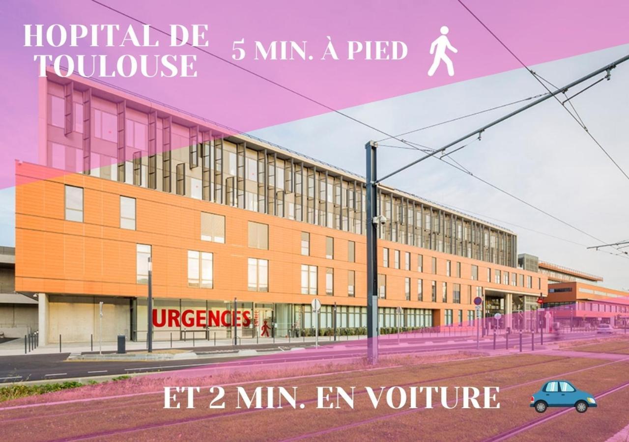 Studio Purpan Apartment Toulouse Bagian luar foto